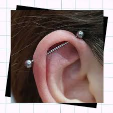 Earrings we offer are the best earrings for sensitive ears. Industrial Bar Piercing The Complete Guide