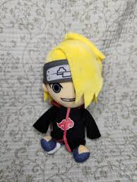 NARUTO Shippuden Deidara Chibi Plush Doll Mascot 2nd vol.2 size 16cm,  Hobbies & Toys, Toys & Games on Carousell