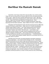 Vii (1 smp) pembahasan : Contoh Cerita Tentang Liburan Content