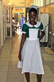 Nurses Wear Traditional Uniforms At Korle Bu Teaching Hospital Read About The Colorectal Center S 2012 Mission H Nursing Fashion Nurse Uniform Vintage Nurse