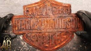 I recently made a custom harley davidson sign with my friend shane: Davidson Vintage Metal Sign