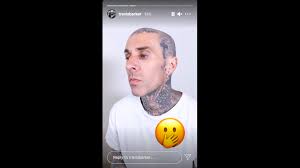 Travis shared an instagram snap with landon, atiana, alabama and himself, followed by the. Travis Barker S 15 Year Old Daughter Alabama Uses Makeup To Cover Up His Face Tattoos Wfaa Com