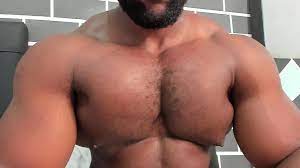 Big Black Muscle Worship With Huge Pecs - ThisVid.com