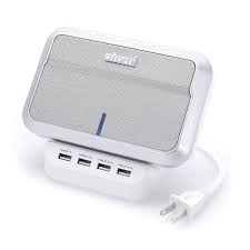 Atomi Sound Hub Portable Bluetooth Wireless Speaker Plus 4 Port Usb Charge Station You Can Get A Wireless Speakers Bluetooth Bluetooth Speakers Bluetooth