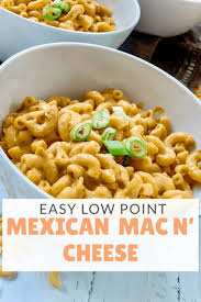 Remember when you were a little kid and you sat down at the dinner table? Easy Low Point Mexican Mac N Cheese Pound Dropper