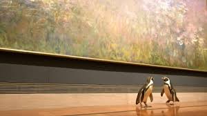 Drei Pinguine Haben Ein Kunstmuseum In Kansas City Besucht Und Die Werke Grosser Meister Bestaunt Veranstaltet Wurde Der Ausflug Vo Kunstmuseum Pinguine Museum