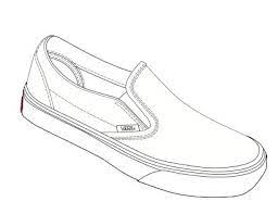 If you want van picture for coloring yourself then you need to click on. 28 Coloring Pages Ideas Sneakers Drawing Shoe Template Sneakers Sketch