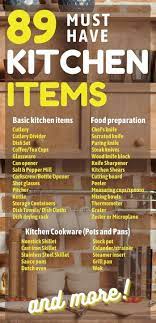 89 Must Have Kitchen Items Everything You Need For A Fully Equipped Kitchen Kitchen Items List Kitchen Items Cooking Gadgets Appliances