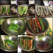Cara membuat omlet sederhana rasa enak tumbuklah bawang merah, bawang putih, daun jeruk, setelah itu haluskan cabe merah keriting dan 200 gram daging giling sapi. Cabe Ijo Goreng Daging Ikan Siram Saus By Kartini Lasiyo Langsungenak Com