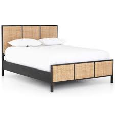 Sydney Bed Black Wash In 2021 Black Bedding Contemporary Bed Bed