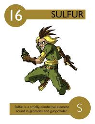 Sulphur Fun Science Teaching Chemistry Periodic Table