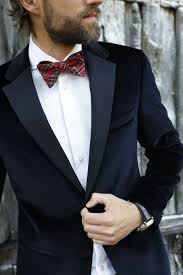 Thus, black being the norm of mens wear for a long time still continue to be. Check Please Take Your Tux To The Next Level With A Tartan Bowtie Tommy Hilfiger Nye Challenge Christmas Outfit Men Tommy Hilfiger Groom Tuxedo Navy