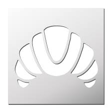 pochoir croissant autocollant coloriage saison des pommes