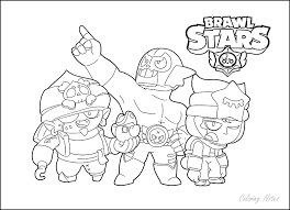 When you purchase this model, you will own: Brawl Stars Coloring Pages All Characters Printable Free Coloring Pages For Kids Free Printable