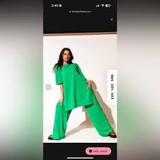 Dressed in lala green