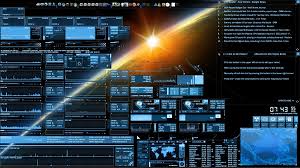 Red and blue digital wallpaper, abstract, digital art, minimalism. 46 Spaceship Control Panel Wallpaper On Wallpapersafari