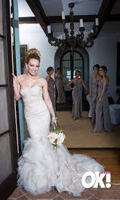 Celebrity Wedding Hillary Duff Wedding Dresses Hilary Duff Wedding Dress Celebrity Weddings