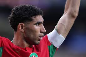 Achraf Hakimi during World Cup