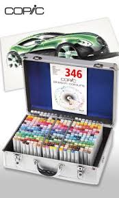 Copic Sketch 358 Suitcase Set 21075450 Copic Sketch Markers Copic Copic Sketch