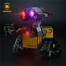 Light Kit For Robot Wall E 21303 Lego Wall E Lego Wall Can Lights