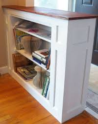 Shop bookshelf bookcase at target™. Living Room Half Wall Bookcase Room Divider Novocom Top