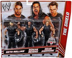 Dean ambrose has lost many fans since he started getting booked like a goof instead of a tough guy. Buy Wwe The Shield Seth Rollins Roman Reigns Dean Ambrose Exclusive 3 Pack Online At Low Prices In India Amazon In