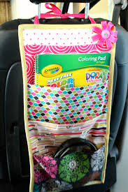 Travel Storage Organizer For The Driver Free Tutorial With Images Sewing Tutorials Free