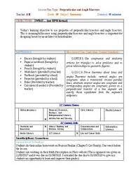 Search for sample lesson plans format. Sample Lesson Plan For Observation Perpendicular And Angle Bisectors Objective Today S Learning Objectiv Teacher Observation How To Plan Learning Objectives