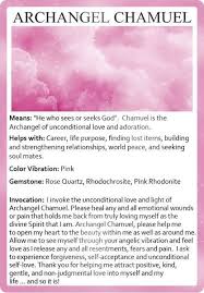 Http Www Facebook Com Soulsistersni Archangel Chamuel Archangels Angel Prayers Archangel Prayers