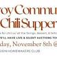 Savoy Community Chili Supper - 16722 W U of A Beef Farm Rd Event Image