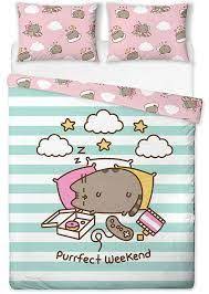 Pusheen Weekend Plans Double Duvet Set Purchased From Primark Coisas De Gato Gato Pusheen Quartos Kawaii