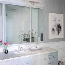 Chair rail moldings add elegance and are an easy diy project. Bathroom Chair Rail Design Ideas