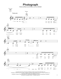Ed Sheeran Photograph Sheet Music Notes Chords Piano Music Notes Learn Piano Sheet Music