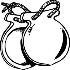 3 syllable words pictures for classroom and therapy use: Castanets Clip Art Free Download