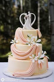 Plumeria Wedding Cake Very Elegant Cake Design Just Switch Out The Flowers Weddingcakes Cakedesigns Elegant Cake Design Orange Wedding Cake Cake
