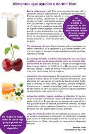 alimentos para dormir bien sueno dream pinterest duerme alimentos y complementario