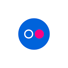 Flickr logo png flickr is an online portal for hosting videos, which was established in 2004 and today owned by smugmug. Flickr Icon Logo Free Vector Graphic On Pixabay