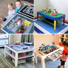 Top 30 pallet ideas to diy furniture for your home; 25 Homemade Diy Lego Table Ideas With Storage
