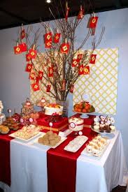 Chinese New Year 1st Birthday Party Project Nursery Chinese New Year Decorations Chinese New Year Party Chinese Party