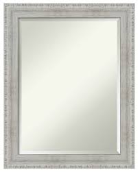 Maybe you would like to learn more about one of these? In Stock Bathroom Vanity Mirror Rustic White Wash Wood Farmhouse Bathroom Mirrors By Amanti Art Houzz
