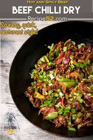 Dec 04, 2019 · cook the beef in small batches for about 2 minutes. Beef Chili Dry Chinese Hot And Spicy Beef Recipe52 Com