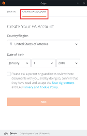 Some of these games will ask you to log in at the very. Origin How To Set Up An Underage Ea Account For Your Child