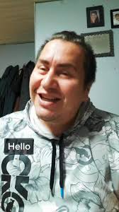 Weird Guy with Mohwak Saying Hello