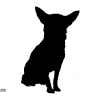 Free Free 176 Chihuahua Silhouette Svg Free SVG PNG EPS DXF File