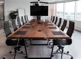 Boardroom Table Custom Wooden Boardroom Tables Son Of A Woodcutter Toronto Boardroom Table In 2020 Boardroom Table Design Boardroom Furniture Boardroom Table