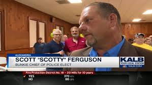 Scotty Ferguson is elected Police Chief of Bunkie