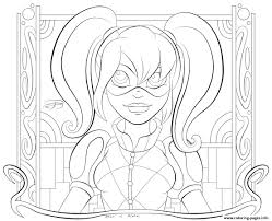 Joker i harley quinn coloring book: Harley Quinn Coloring Pages Free Print