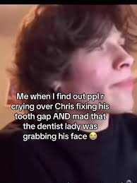 Chris Sturniolo Teeth Gap Reaction