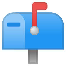 Closed mailbox with raised flag Icon | Noto Emoji Objects Iconset | Google