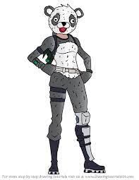 Fortnite battle royale coloring page panda team leader fortnite. Learn How To Draw P A N D A Team Leader From Fortnite Fortnite Step By Step Drawing Tutorials
